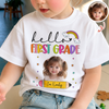 Custom Photo Kids Name Back To School Kid Shirt HA75 921714