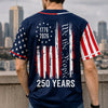 Celebrating 250 Years Of America Baseball Jersey Shirt Gift For 4th of July, Independence Day HO82 902542