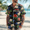 Custom Name 250 Years Semiquincentennial Eagles Tropical Hawaii Shirt LM32 899109