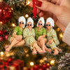 Custom Photo Funny Old Friend Acrylic Ornament, Personalized Friendship Keepsake CH07 180568