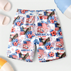 250 Years America 1776-2026 Patriotic Beach Short HA75 920730