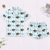 Custom Pet Face Short Pajamas Personalized Gift For Dog Cat Lover HA75 922230