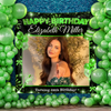 Custom Photo Birthday Personalized Backdrop Decor for Birthday Celebration HA75 920510