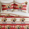 Custom Photo Have A Pawsome Christmas - Dog & Cat Quilt Bedding Set HA75 898248