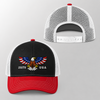 250th Anniversary USA Patriotic Embroidered Trucker Hat CH07 911944