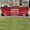 Custom Family Name 250th Anniversary 1776-2026 America Banner CH07 910640