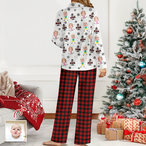 Custom Photo Best Nana Ever Gigi Papa Funny Children - Personalized Pajamas CH07 899166