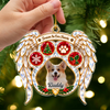 Custom Pet Photo Christmas Memorial Acrylic Ornament Gifts For Dog And Cat Lovers TH10 171605