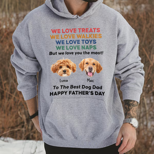 Custom Photo Love You The Most Version 2 - Personalized Bright Shirt HO82 894080