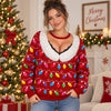 Personalized Funny 3D Big Boobs With Silly Xmas Leds Pattern All-Over-Print Ugly Sweater - Party Cosplay Costume Xmas Gift HO82 903664