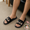Custom Photo Happy Father's Day Personalized Slide Sandals For Family TH10 170025