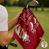 Custom Face I Use This Towel to Clean My Balls Personalized Golf Towel HA75 898682