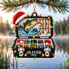 Personalized Fishing Tackle Box 3D Christmas Acrylic Ornament, Custom Acrylic Hanging Decor For Fisherman And Dad CH07 180780