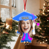 Custom Funny Face Graduation Acrylic Ornament HA75 892710