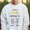 Personalized This Papa Belongs To Us Bright Shirt Father’s Day Gift HA75 921442