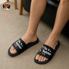 Custom Photo The Dog Father Funny Dog Dad Gift Slide Sandals - Gift For Dog Dad, Dog Lovers HO82 902594