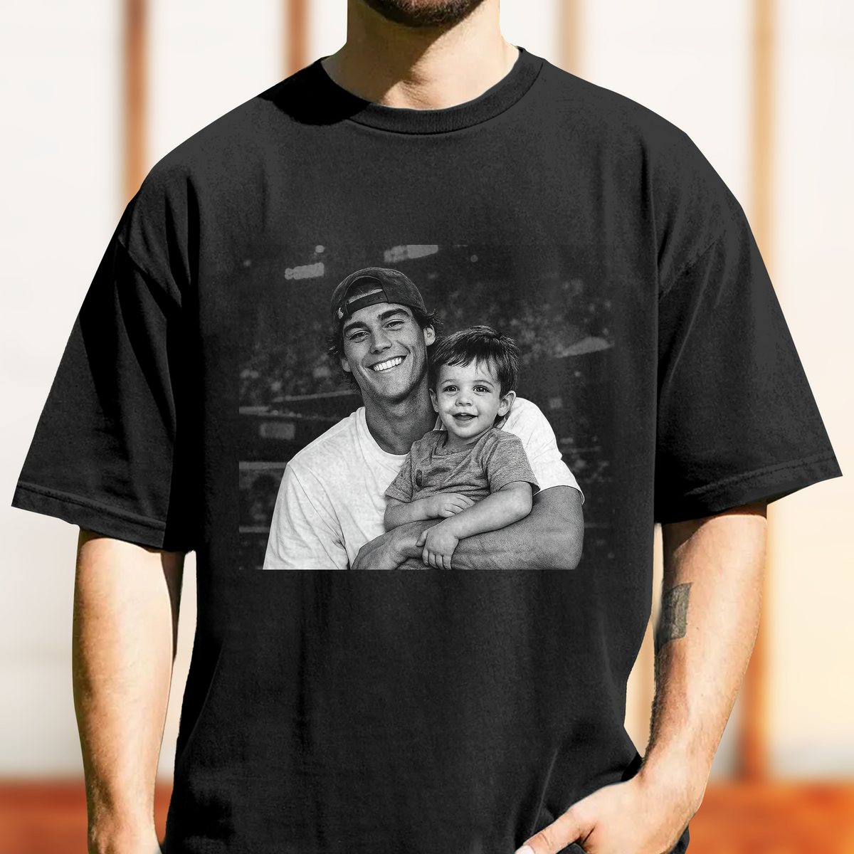 Custom Photo Dad And Kid Vintage Comfort Shirt Gift For Dad, Grandpa CH07 911958
