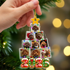 Custom Photo Dog With Christmas Tree Acrylic Ornament HO82 904154