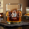 Custom Photo Dad & Kid Whiskey Glass - Personalized Father’s Day Gift CH07 911478