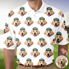 Custom Photo Dog Cat Pet Golf Polo Shirt Gift For Golfer, Golf Lovers, Dog Cat Lovers HA75 898582