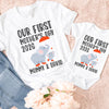 Custom Name Our First Mother's Day 2026 Matching Family Shirt LM32 899619