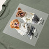 Custom Photo And Name Dog Cat DTF Transfer - Gift For Dog Cat Dad, Pet Lovers, Father's Day HO82 902472