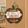 Personalized Welcome to My Classroom Door Sign Back to School Teacher Gift TH10 170315