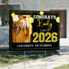 Custom Photo Congrats Graduation Class of 2026 Yard Sign Decor CH07 910354