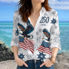 Personalized USA 250 Anniversary Eagle 1776-2026 Blouse Shirt CH07 911744