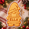 Custom Name Christmas Gnome Cookie Stamp Cute Holiday Baking Gift CH07 181138