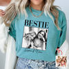 Custom Photo and Name Bestie Vintage Comfort Shirt For Best Friend LM32 895509
