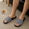 Custom Dog Cat Face Photo With Icon Slide Sandals - Gift For Dog Cat Lovers HO82 902580