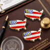 God Bless America - USA Flag Acrylic Pin HA75 920962