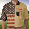 Man of God Patriotic Polo Shirt – American Flag Christian Faith Shirt for Men LM32 899599