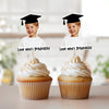 Custom Graduation Photo Look Who's Graduated Cupcake Topper HO82 901384