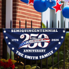 Custom Name America 250 Years Semiquincentennial Patriotic 1776-2026 Fan Flag CH07 910576