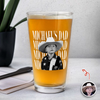 Personalized Vintage Photo Dad Gift For Father's Day Beer Glass TH10 170079