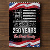 Custom 250 Years USA 250th Birthday 1776-2026 Eagle Building Brick Blocks HA75 920538