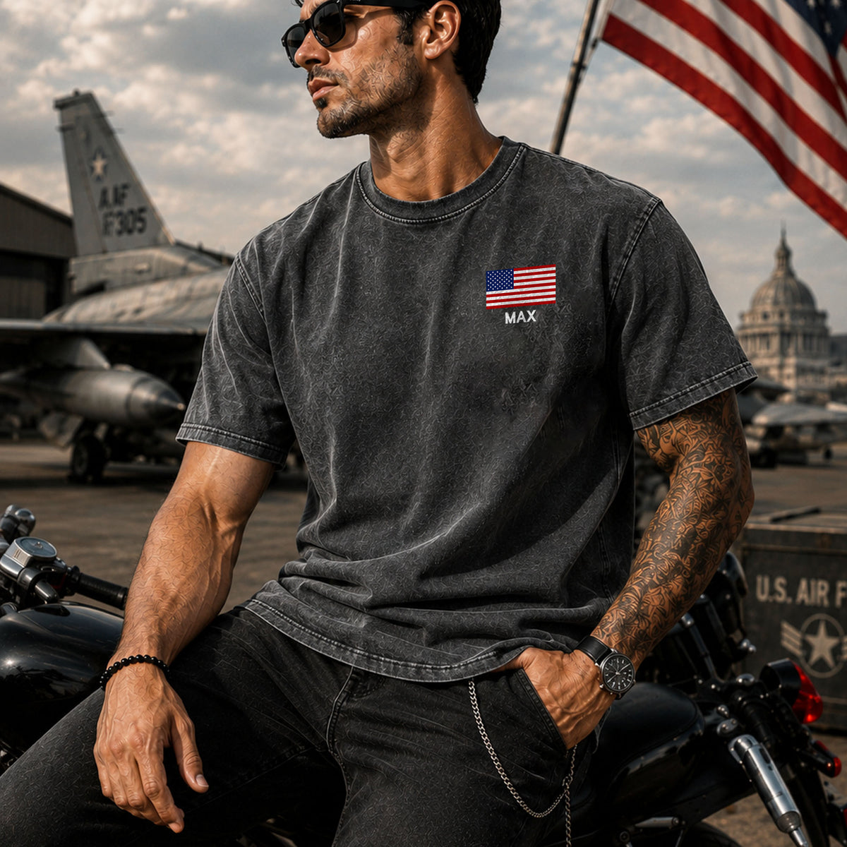 USA 250th Anniversary Comfort Shirt, Personalized American Flag Tee, 1776 2026 Patriotic Shirt, Independence Day Gift CH07 911978