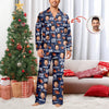 Custom Photo, Name And Number Pajamas Christmas Gift For Football Lovers CH07 899484