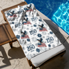 USA 250 Anniversary Eagle 1776-2026 Family Beach Towel HA75 920294