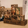 Custom Family Photo Collage Wooden Blocks Set - Gift For Family, Boyfriend, Girlfriend LM32 899177