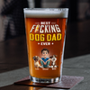 Personalized Best Dog Dad Ever Beer Glass - Gift for Father’s Day HO82 902510
