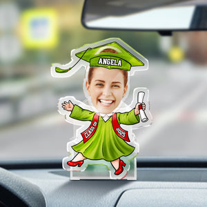 Custom Funny Face Class of 2025 Graduation Decoration Shaking Head HO82 893814