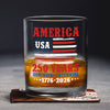 America 250 Years Semiquincentennial Whiskey Glass TH10 894671
