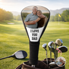 Custom Photo Best Dad By Par Golf Club Head Cover Father's Day Gift HA75 921256
