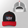 250 Years Of America Embroidered Trucker Hat CH07 911942