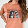 Personalized Vintage Photo Best Dog Dad Ever, Best Cat Dad Ever Comfort Shirt HA75 921278
