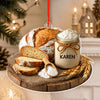 Personalized Name Sourdough Bread Loaf Keepsake Gift Acrylic Ornament LM32 669873