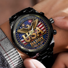 Personalized Dad Grandpa 250 Years Of Freedom Men's Wrist Watch Gift For Dad, Grandpa HA75 921346